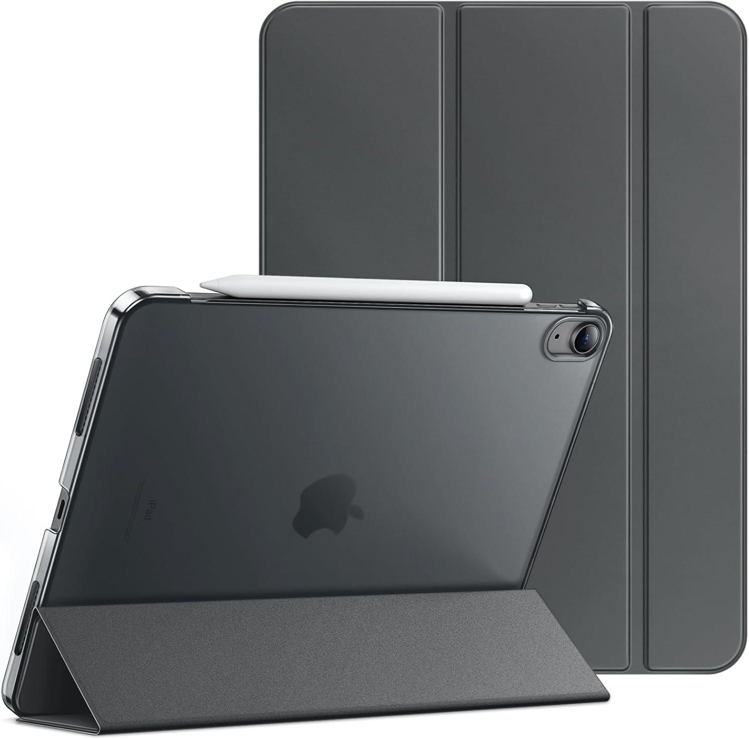 JETech Capa Protetora para iPad Air 11" M4/M3/M2 & Air Air 5/4 10,9", Cinza