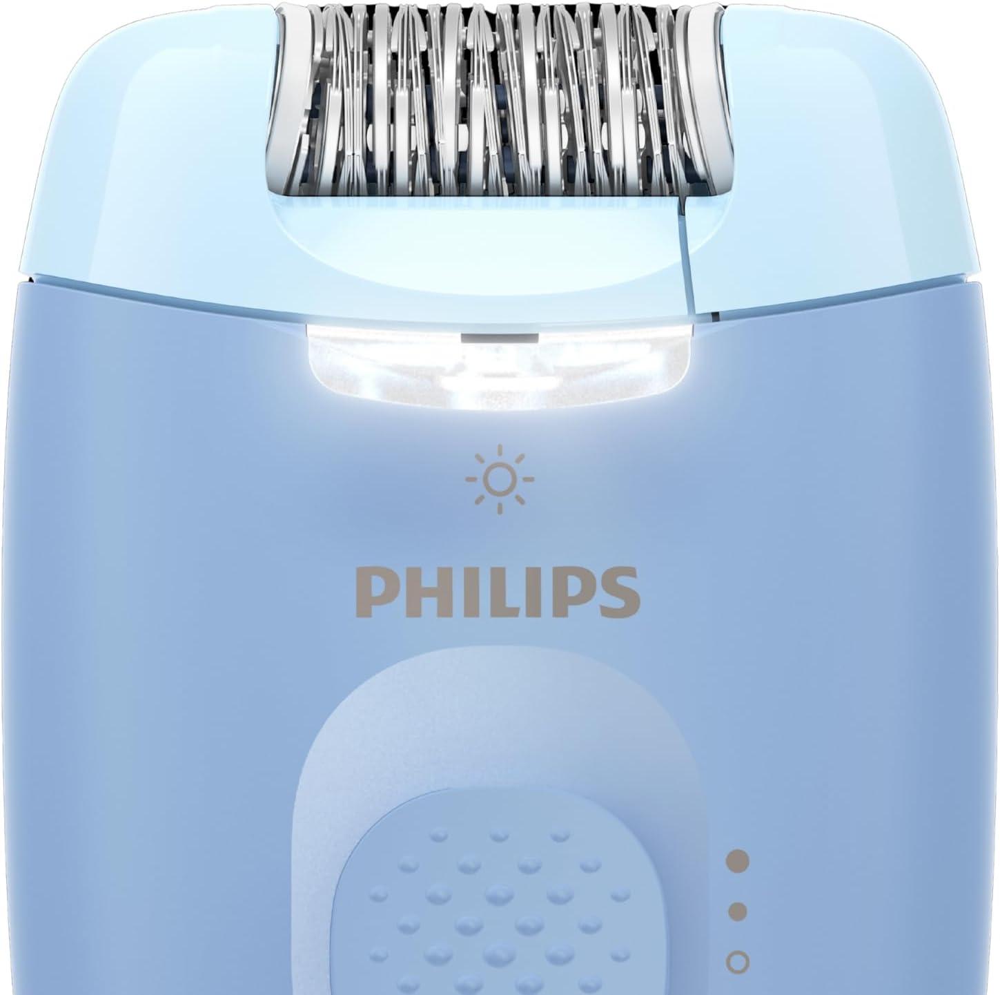 Philips Depilador Elétrico Feminino com Luz LED Série 4000
