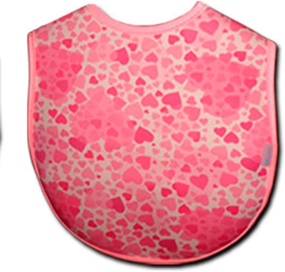 Babadores de Neoprene, Hearts, Clingo, Rosa