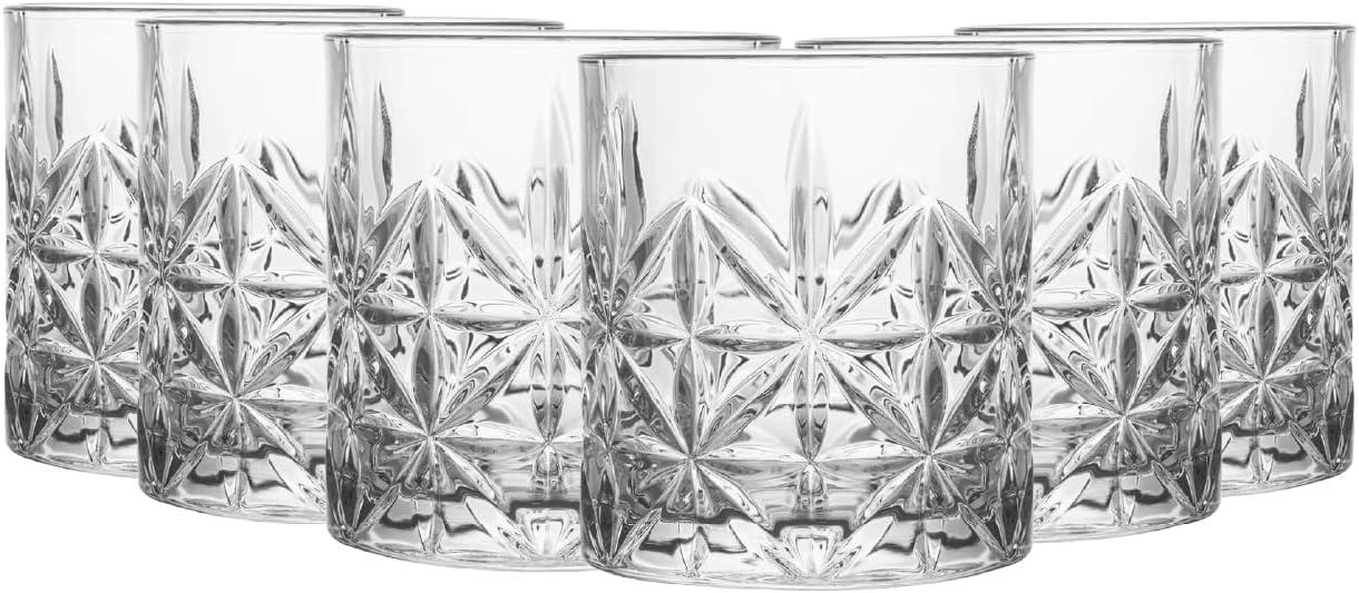 WOLFF - Conjunto 6 Copos Baixos de Vidro Stella 300ml