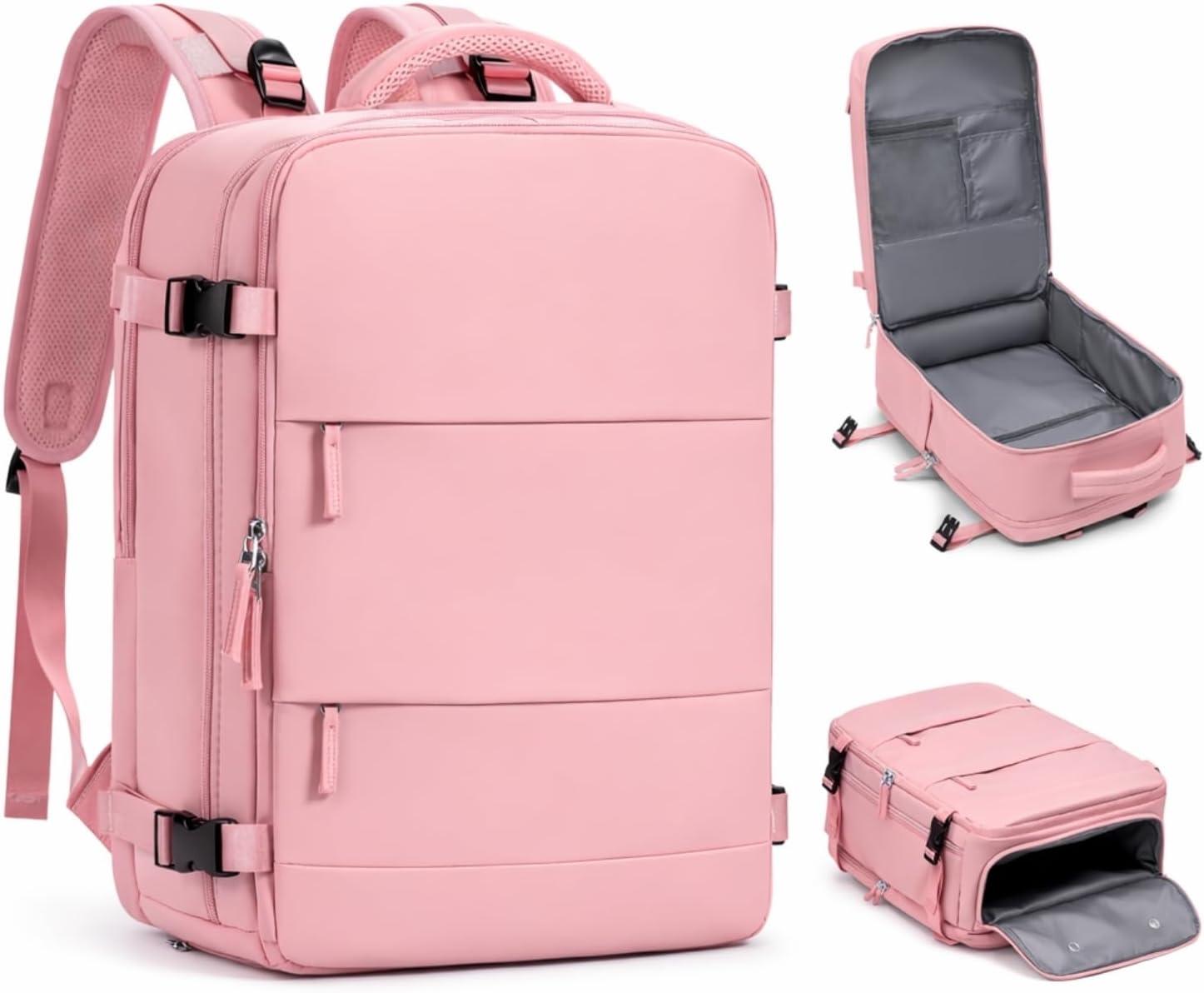 Mochila Viagem Avião Impermeável Bagagem de Mão Low Cost Porta Notebook