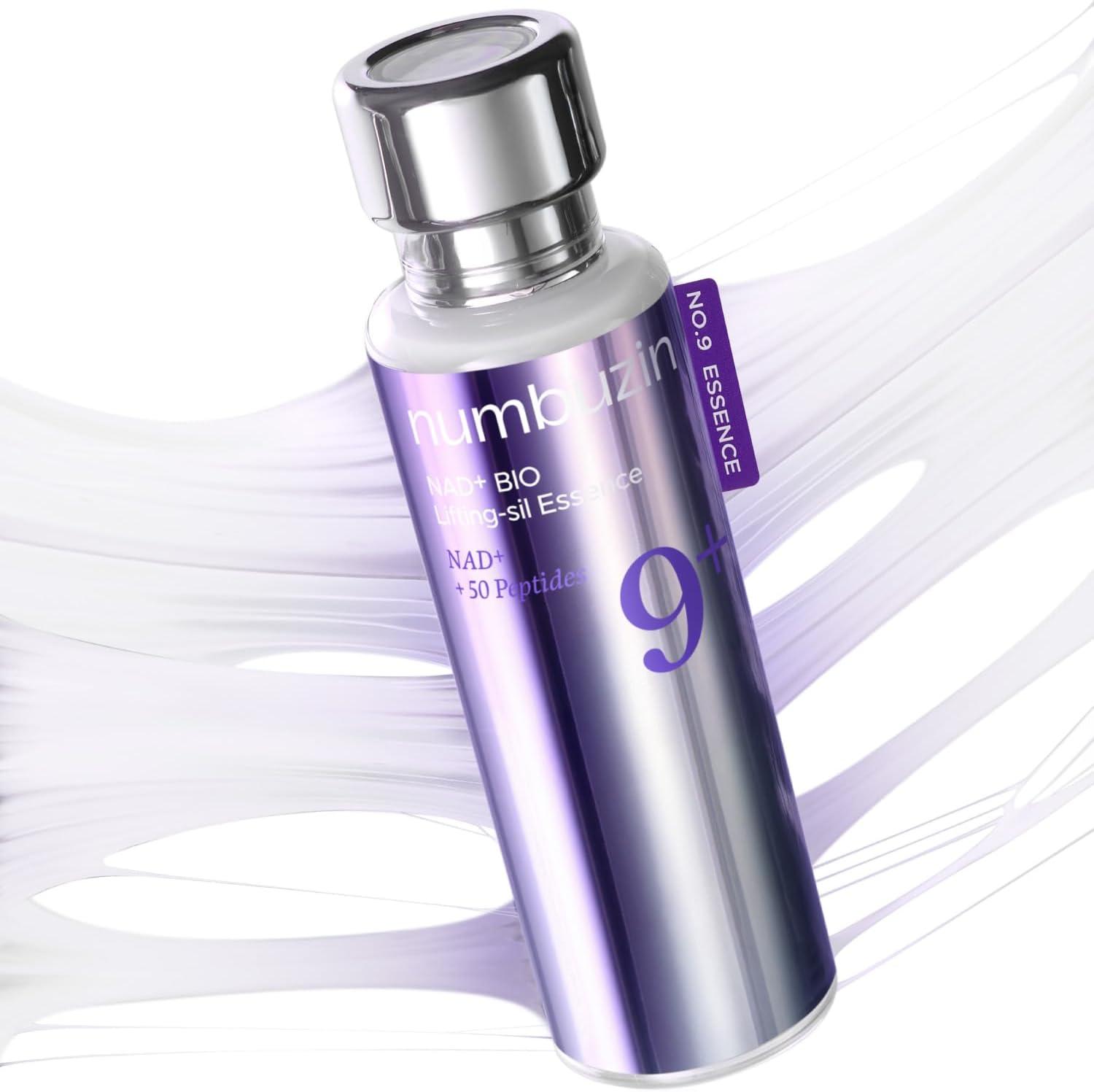 Numbuzin No.9 NAD+ Soro de Peptídeo para Rosto, Pescoço e Corpo - para antienvelhecimento, Pele Flácida, Linhas Finas e Elasticidade, Lifting, Hidratação e Fórmula de Firmeza da Pele, Skincare Coreano