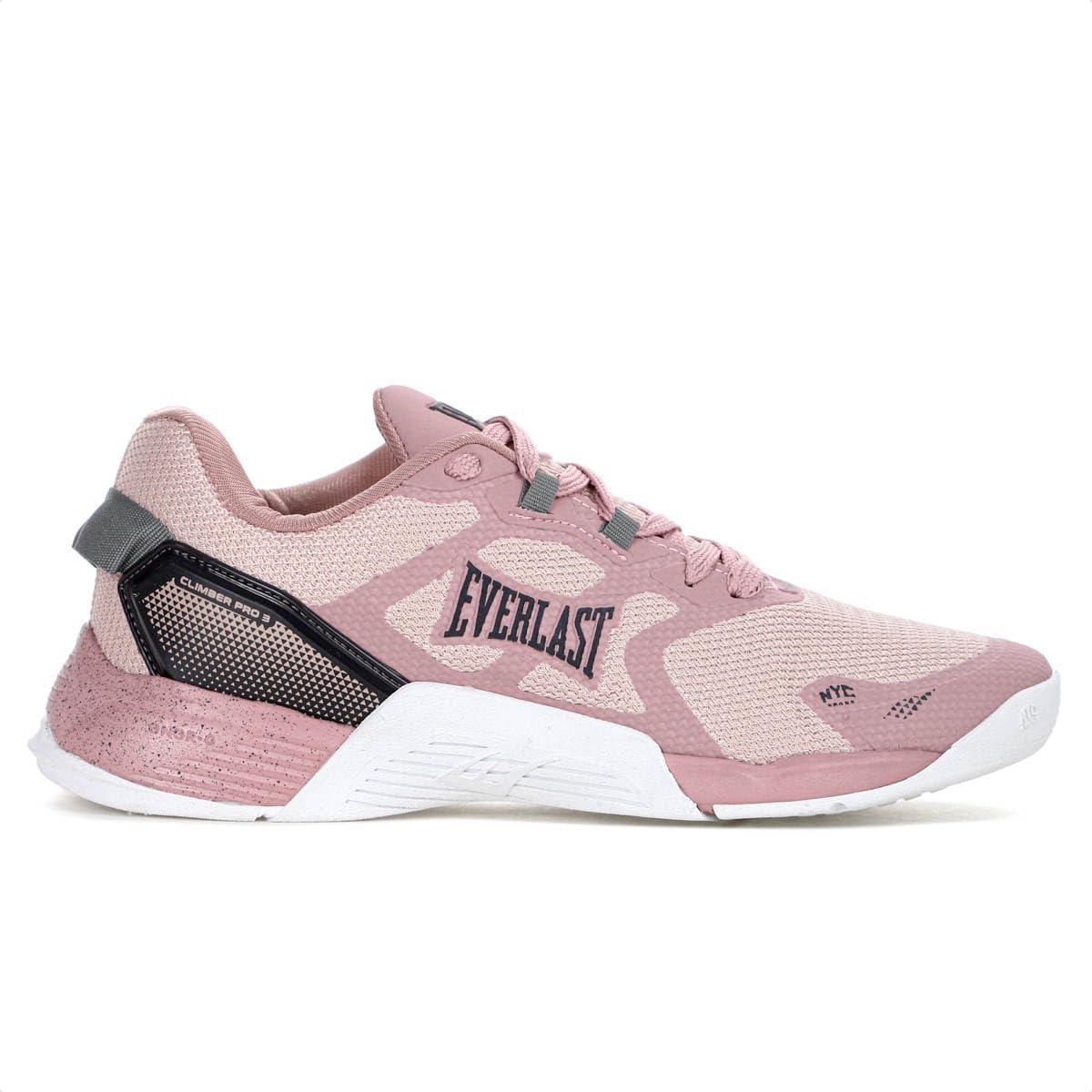 Tênis Everlast Climber Pro 3 Feminino Preto e Lilás