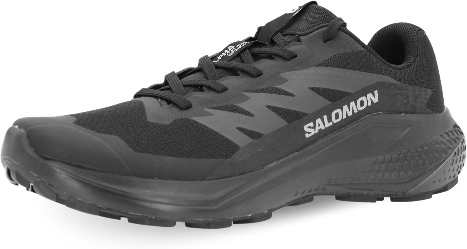 Tênis Salomon Alphaglide Masculino, Black/Asphalt/Black, 43