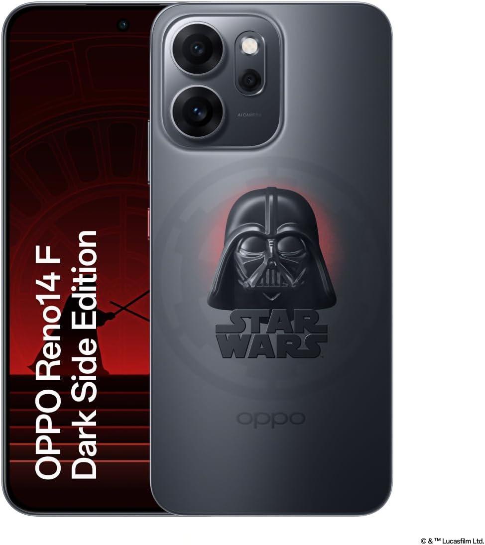Smartphone OPPO Reno 14F 5G Dark Side Edition 256GB
