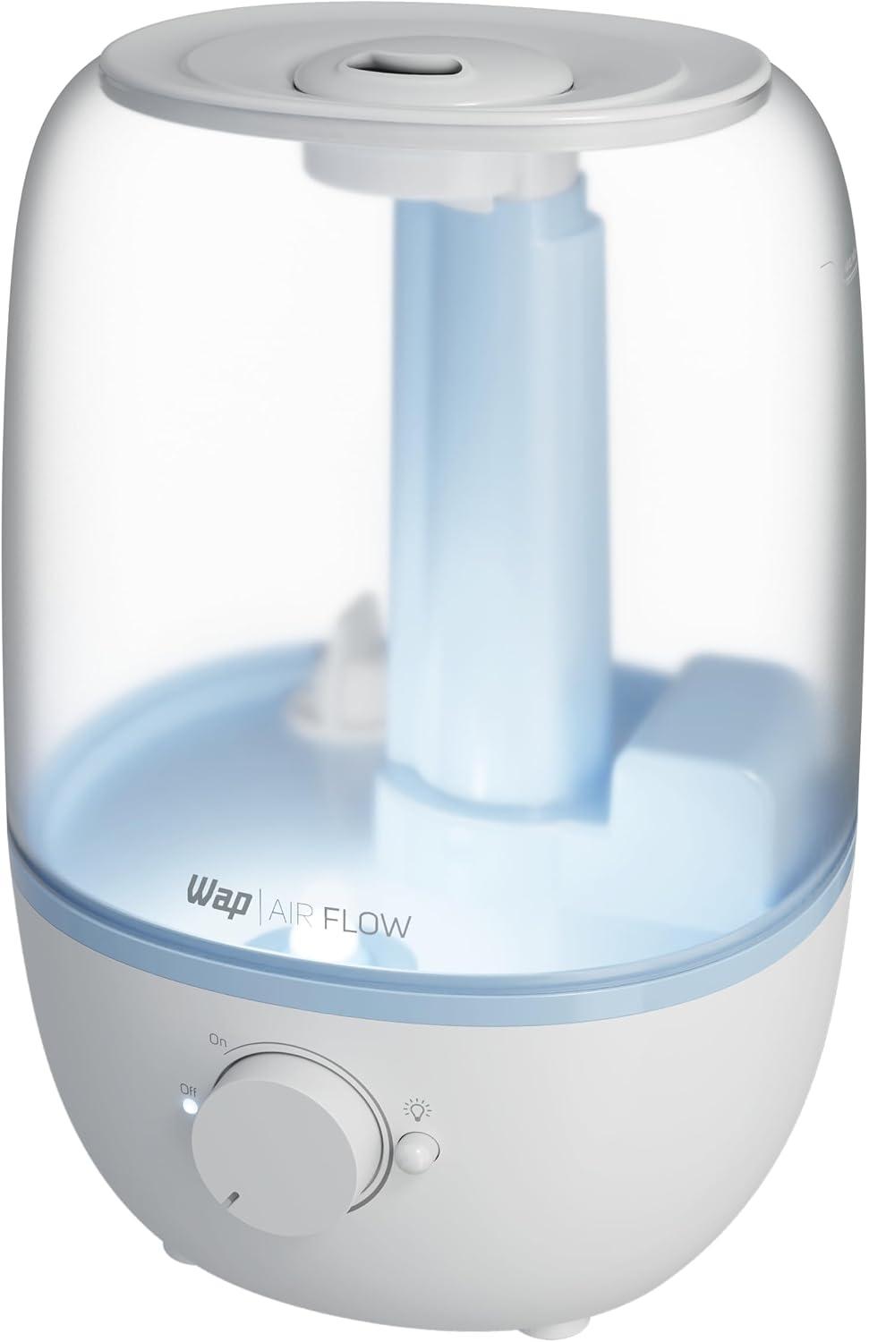 WAP Umidificador de Ar Air Flow U2 2,3L, Difusor de Aromas, Bivolt