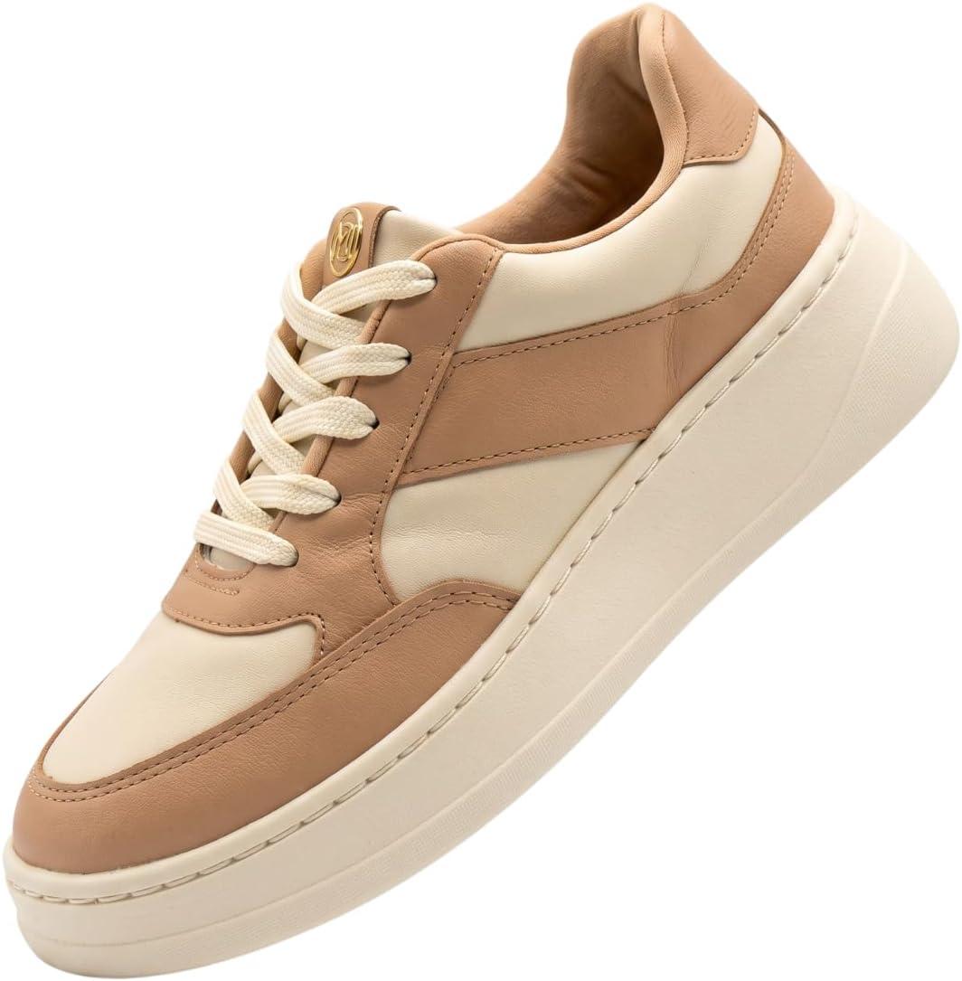 Tênis Feminino Conforto Casual Flatform Moderno Modare