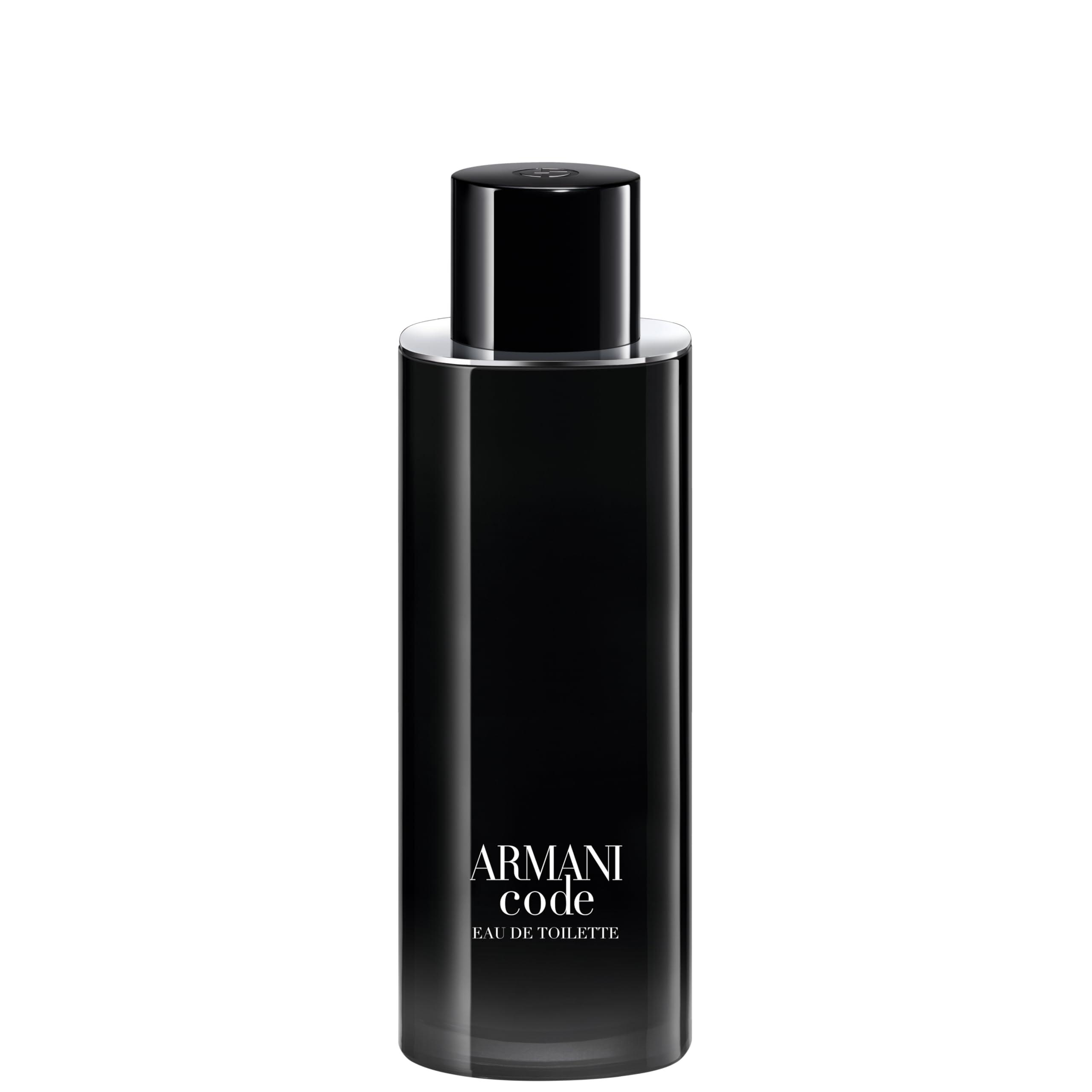 Armani Beauty, Armani Code Eau de Toilette, Giorgio Armani, Perfume Masculino Refilável, Fragrância Oriental Amadeirada com Notas de Tangerina Verde, Lavanda, Fava Tonka e Cedro