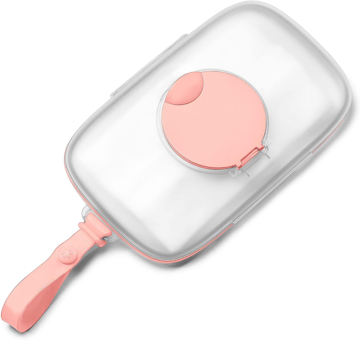 Dispenser de lenços umedecidos Skip Hop On-The-Go, Blush