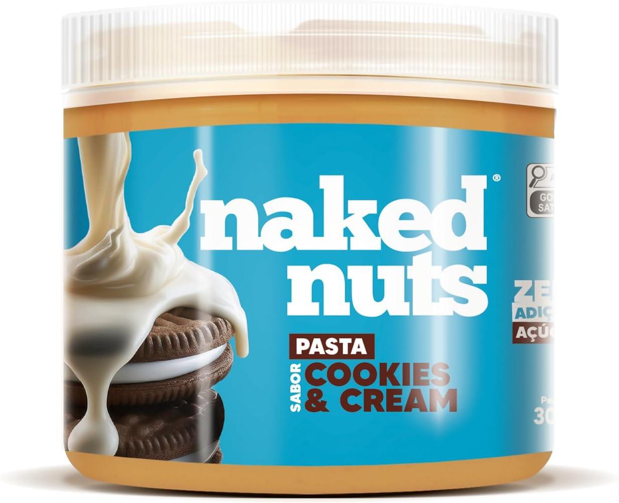 Naked Nuts Pasta de Amendoim Com Cookies & Cream (300g)