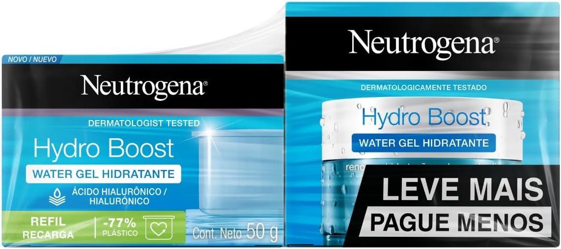 Hidratante Facial Neutrogena Hydro Boost Water Gel, 50g, Kit com 2 Unidades