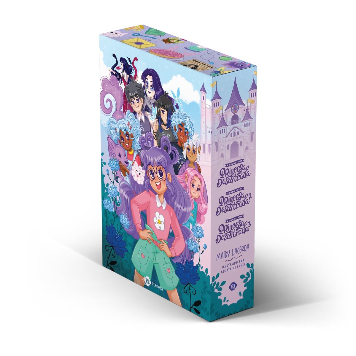 Box - O diário de uma princesa desastrada: com pôster e capas inéditas