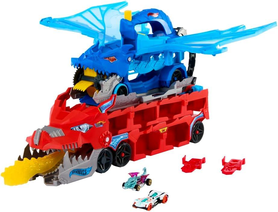 Hot Wheels Supertrailer de dragão