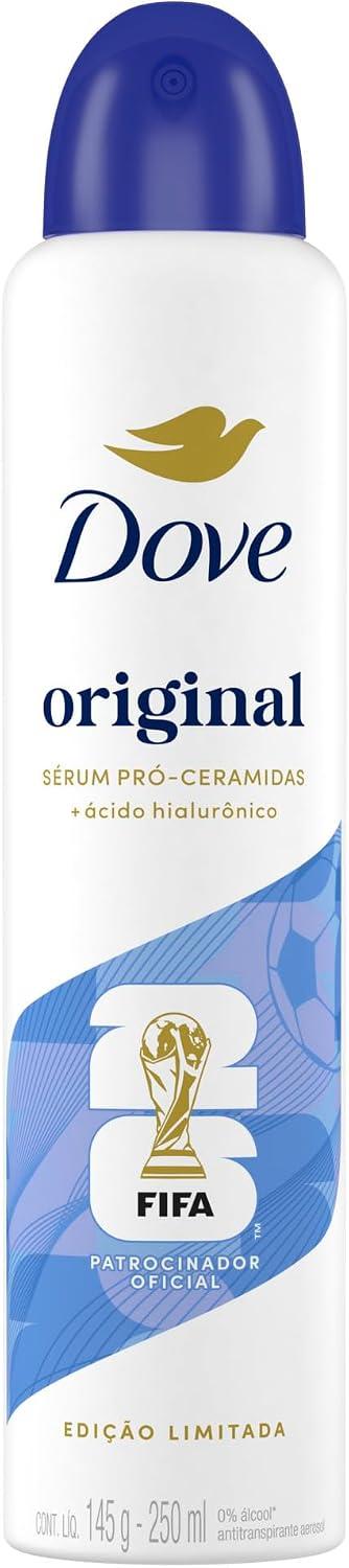 Dove Desodorante Antitranspirante Aerossol Original 250ml, Leve Mais e Pague Menos