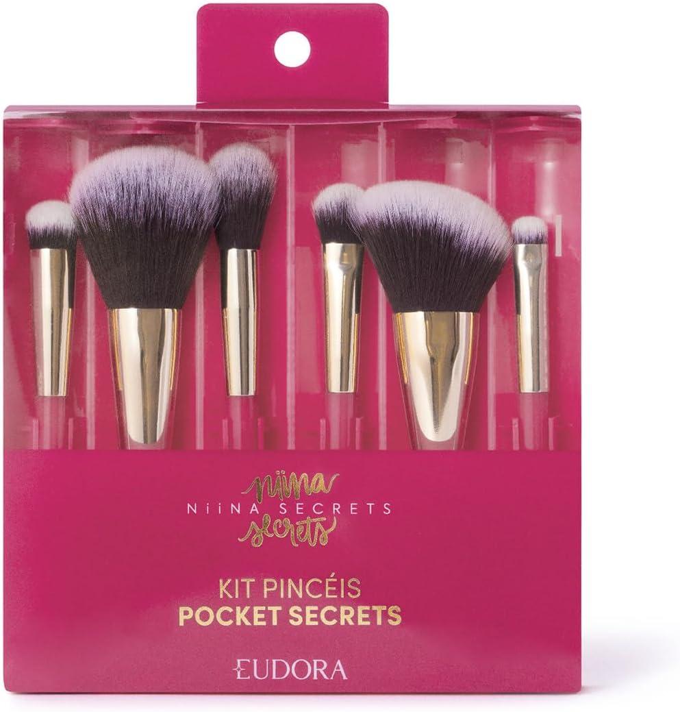 Eudora Niina Secrets Kit Minipincéis Pocket Secrets (6 itens)