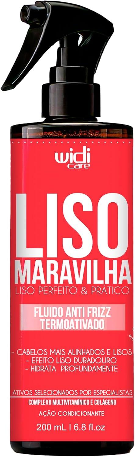 Widicare Liso Maravilha Fluido Anti Frizz Termoativado - 200ml - Widi Care