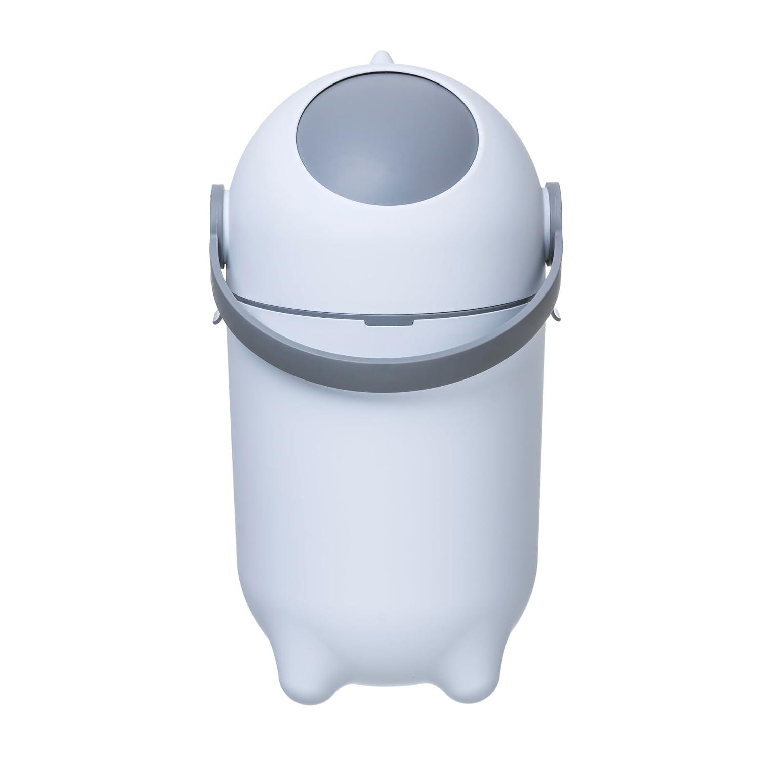 Gato Panda - Lixeira Anti Odor Classic 10 Litros – Design Compacto e Higiênico, Fácil de Limpar, Ideal para Quartos de Bebê, Cozinhas