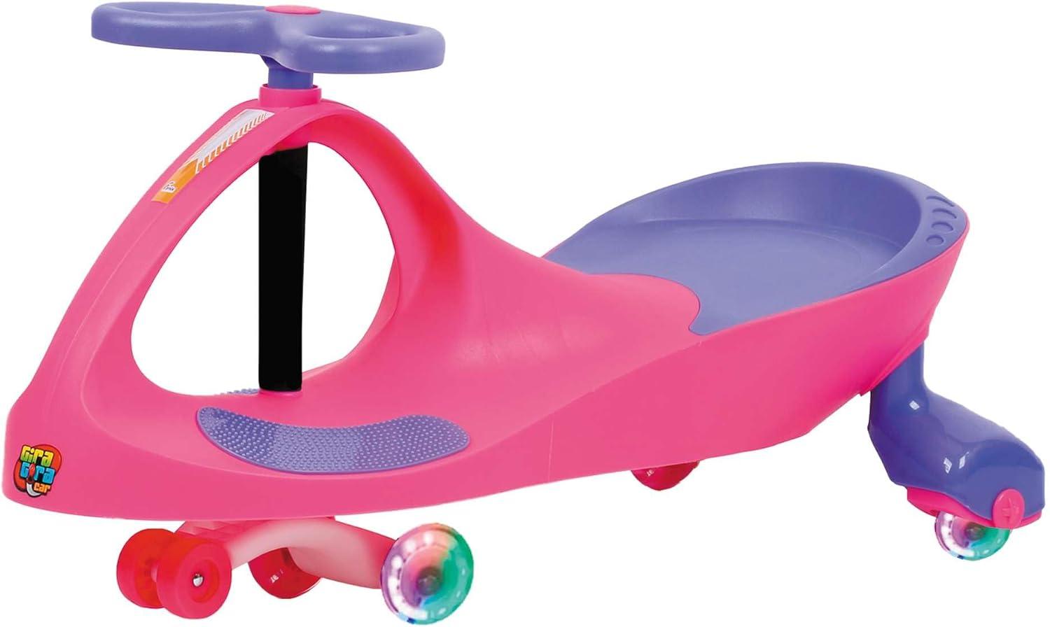 Gira Gira Car Rosa e Roxo com Luz