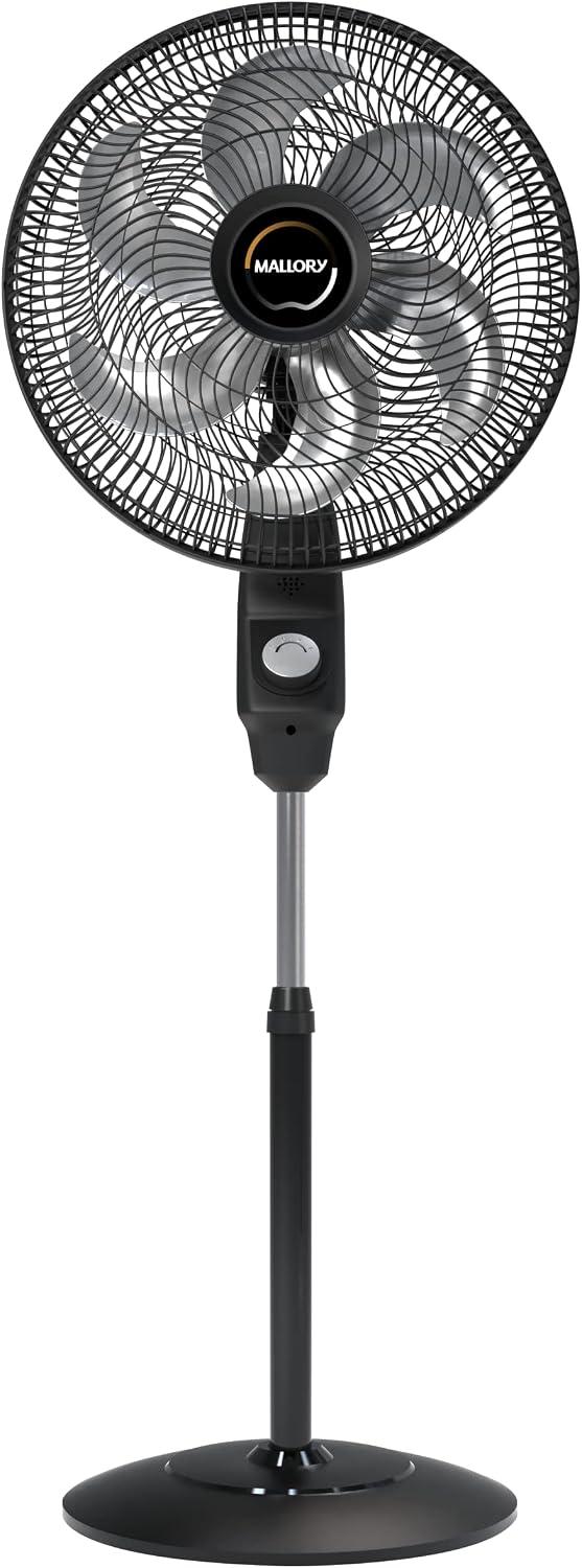Ventilador de Coluna Mallory Éolo 126W, Silencioso, Hélice de 6 pás, Grade Especial em Sistema TS, Máxima Vazão e Mínimo Ruído – PR-GF- 127V