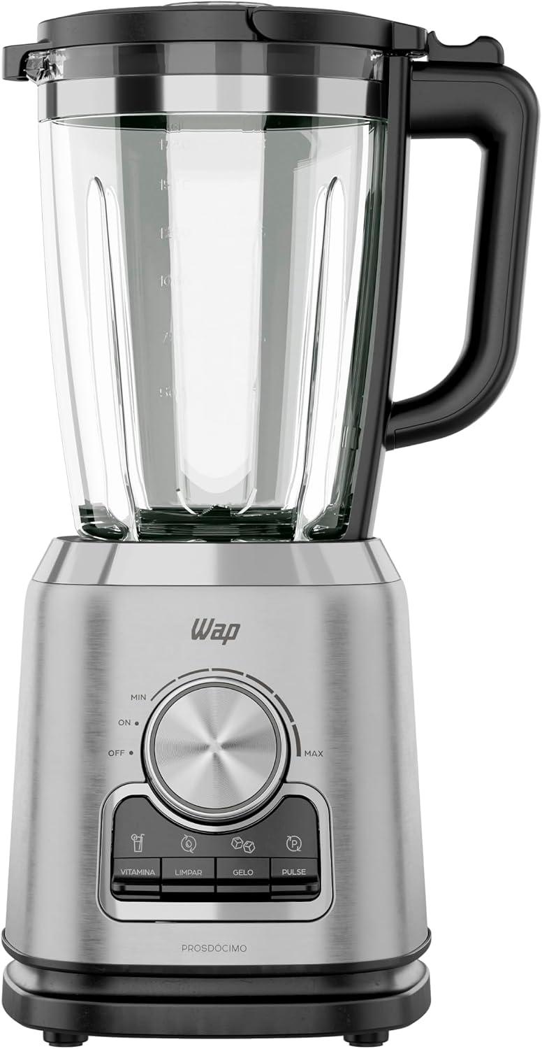 WAP Liquidificador com Copo de Vidro WB2000 2 Litros com Velocidade Variável 1000W 220V