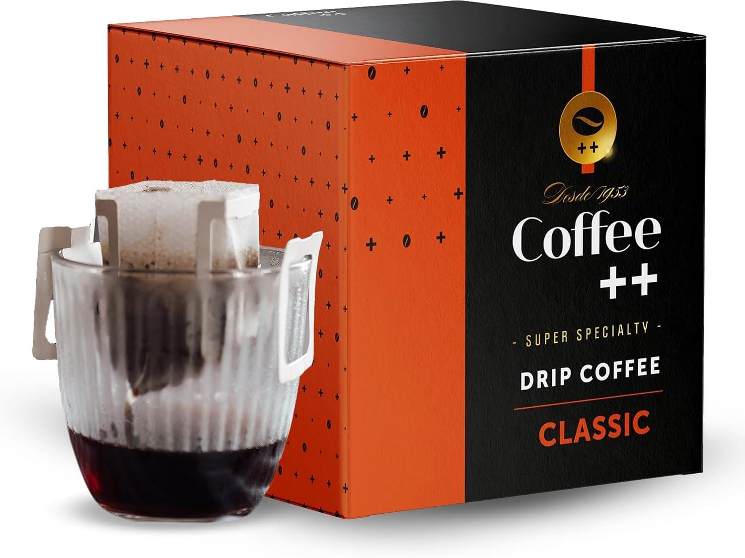 Coffee Mais Café Super Especial em DRIP Clássico 100% Arábica Torra Média | Caixa com 10 Unidades