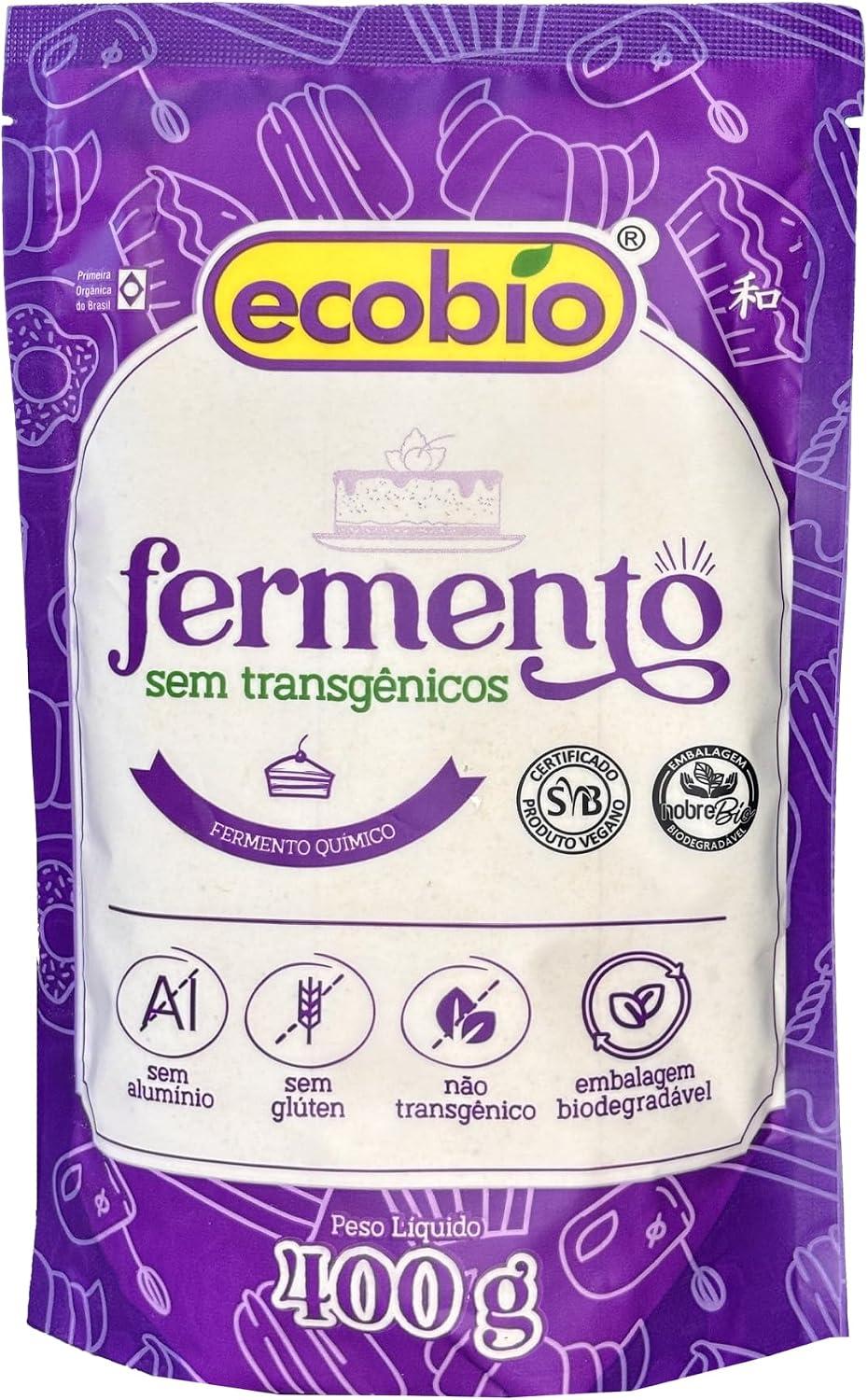 ECOBIO - Produtos Orgânicos. Fermento Não Transgênico para Bolos e Tortas