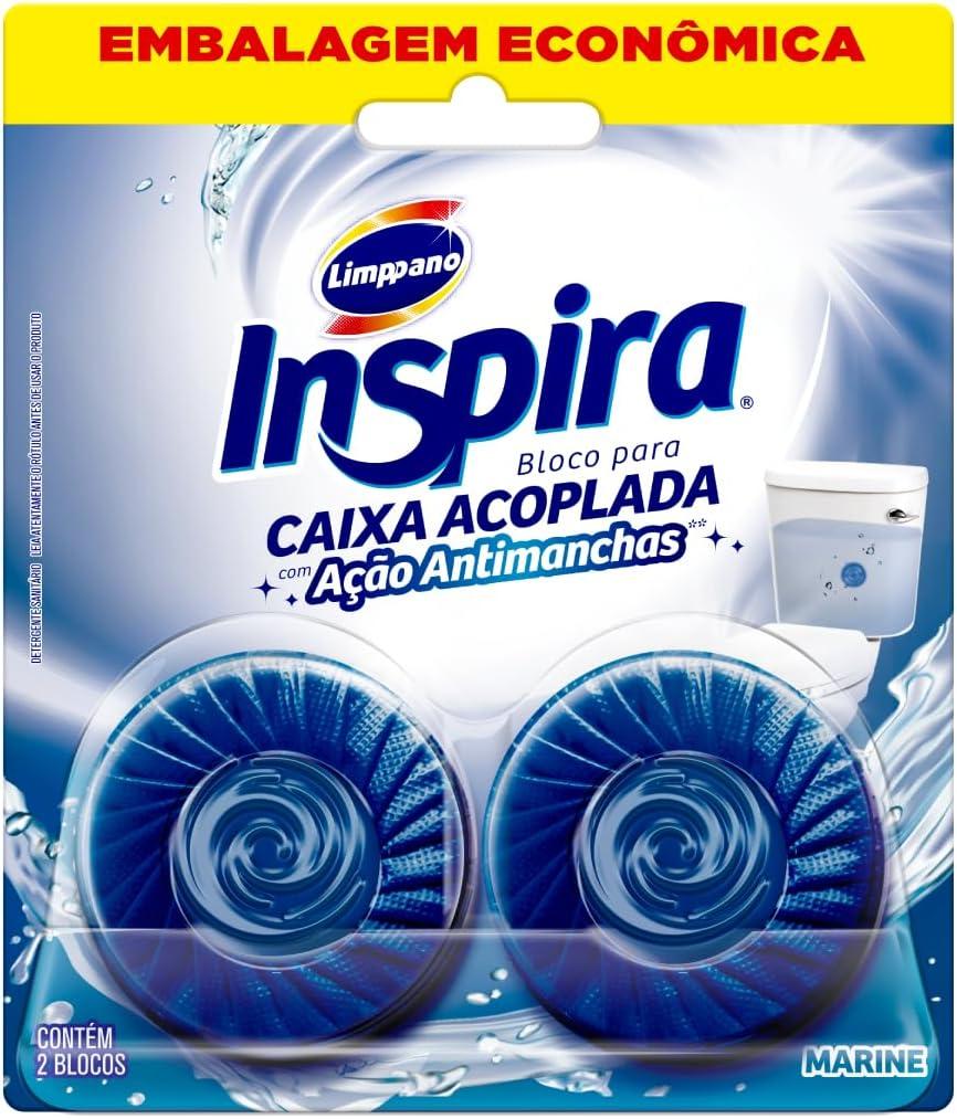 Limppano Bloco para Caixa Acoplada Marine com 2 unidades