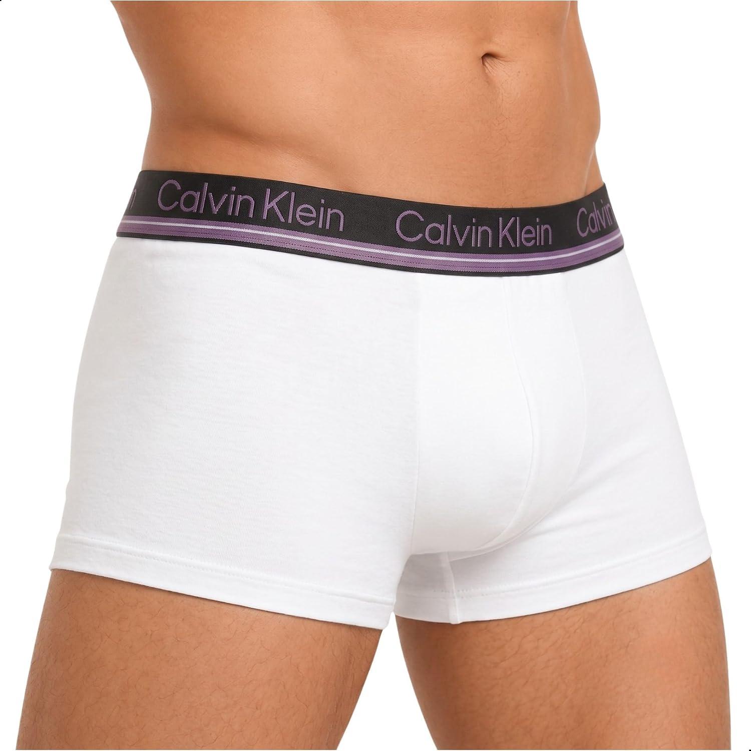 Cueca Calvin Klein Low Rise Trunk Boxer Algodão Original