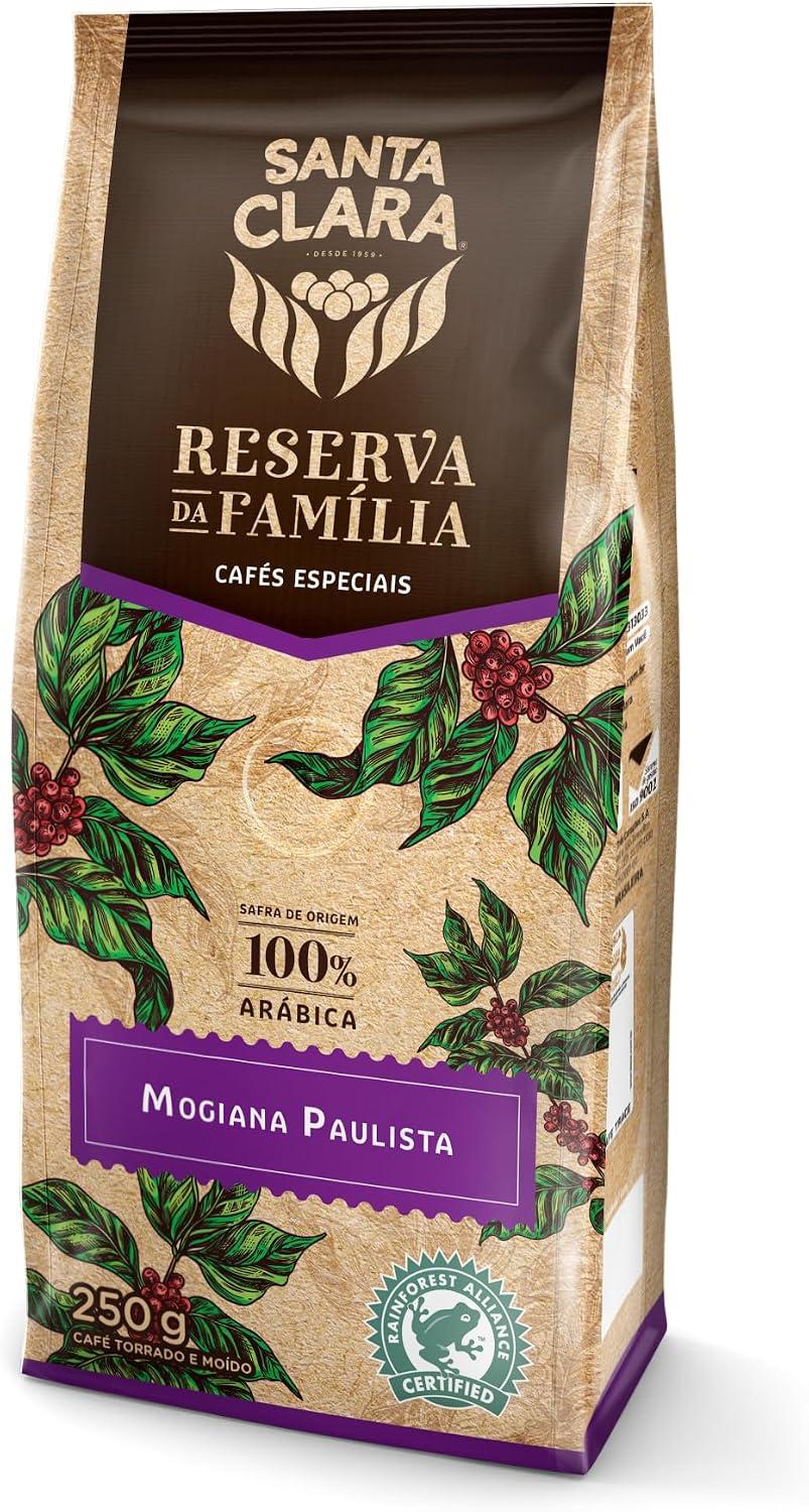 Café em pó Santa Clara Reserva da Familia Mogiana Paulista 250g