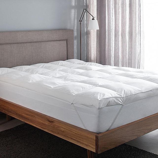 Buddemeyer Pillow Top Solteiro Vision Fill100% Algodão Branco