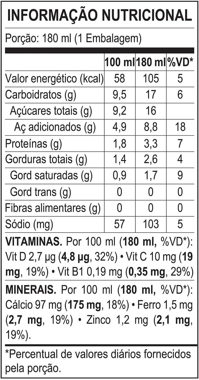 Bebida Lactea NESQUIK Morango 180ml - 27 unidades