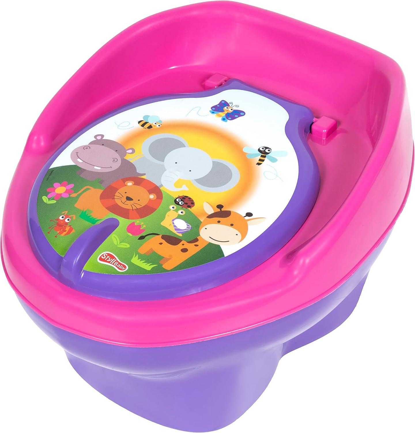 Styll Baby Troninho Lilás/Rosa