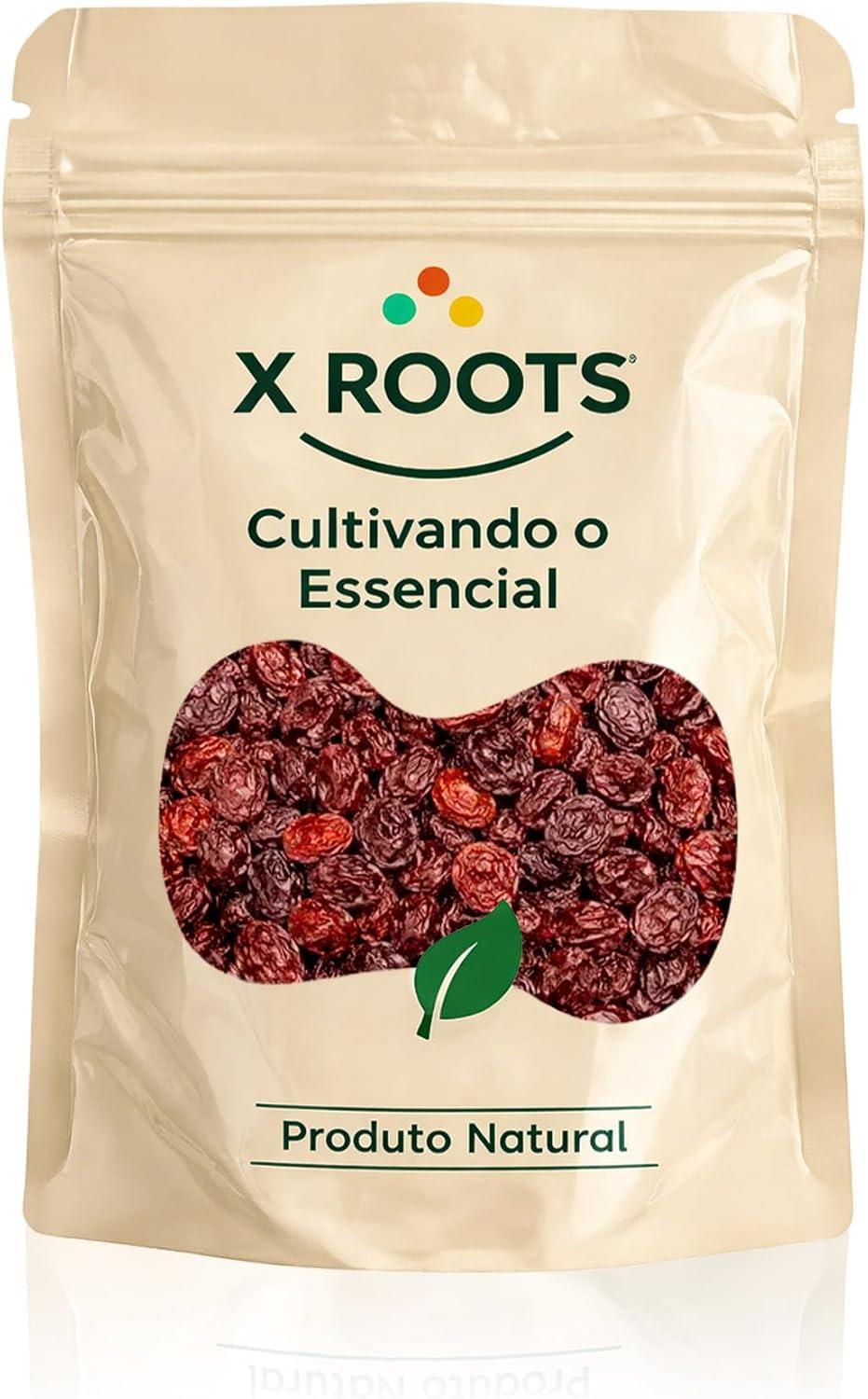 Cranberry Desidratado X Roots 1kg Importado Antioxidantes Embalagem