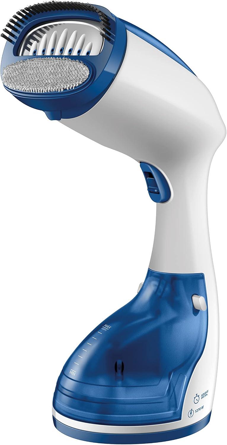 MONDIAL Passadeira a Vapor Portátil Fast Steam, Branco/Azul, 1500W, 220V - VP-09