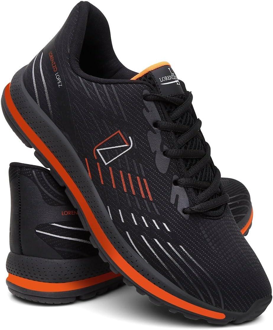 Tênis Masculino Esportivo Confortável e Super Leve para Treino Caminhada e Corrida