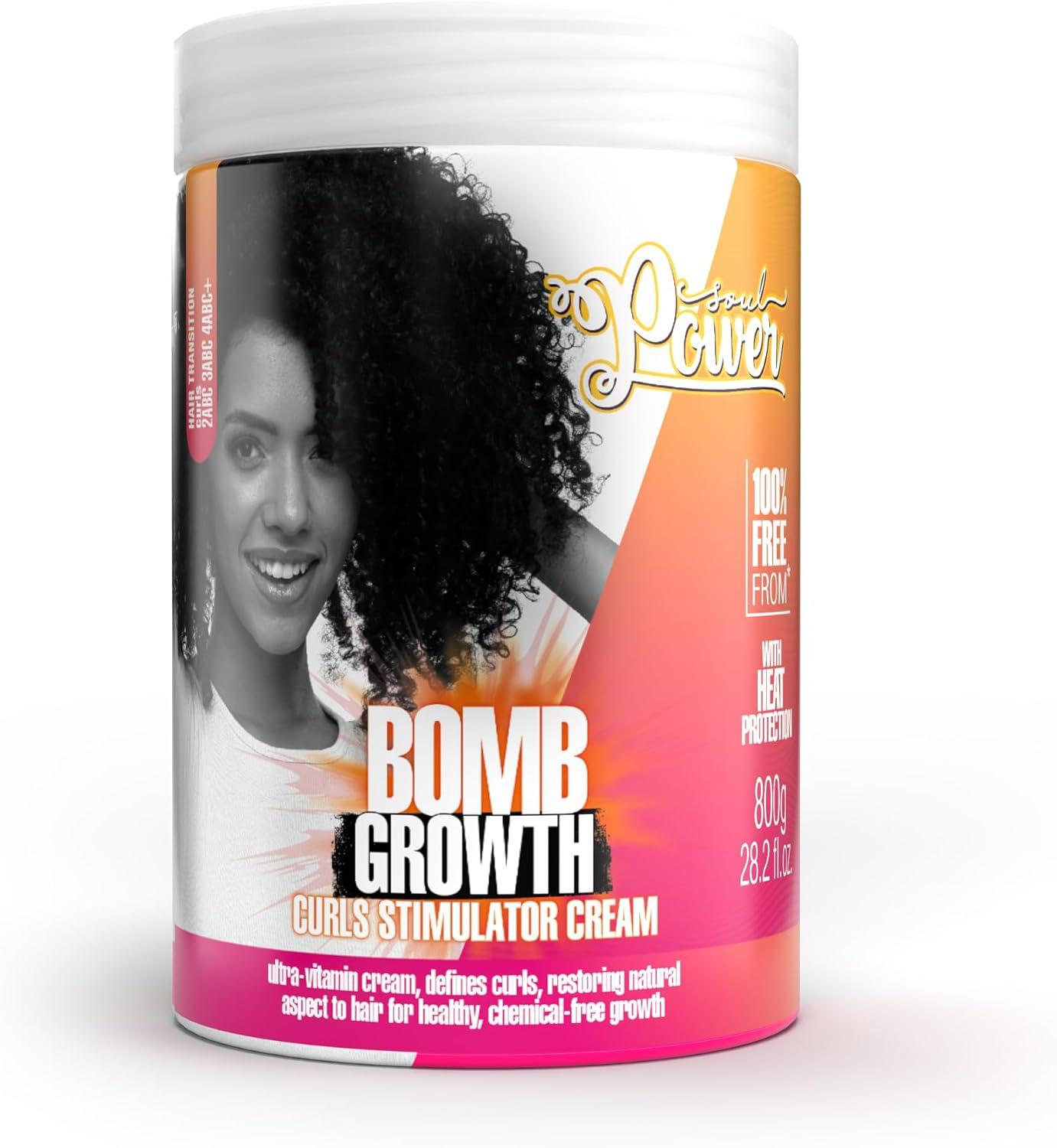 Creme para Pentear Bomb Crescimento Big Curly Cream Soul Power - 800g