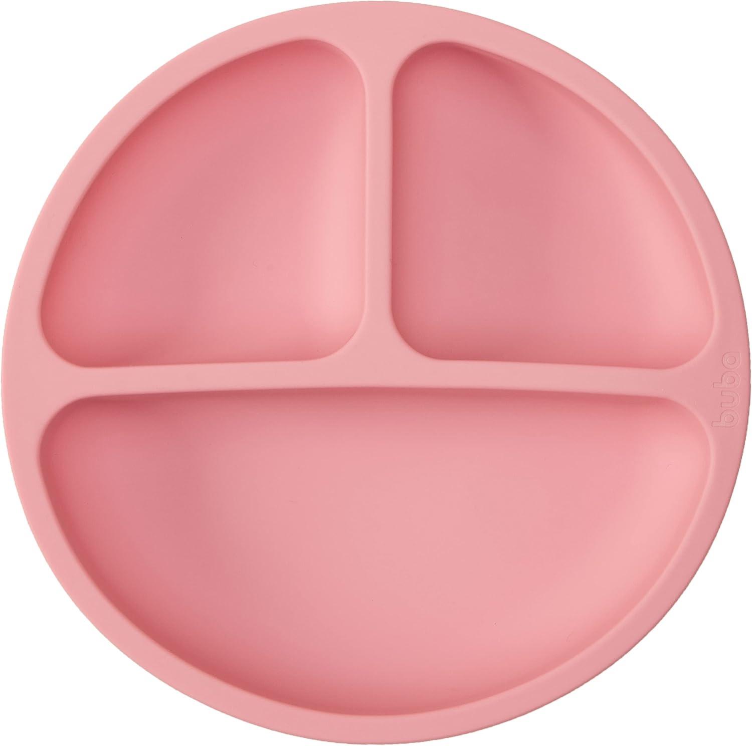 Pratinho Em Silicone Com Ventosa, Rosa, Buba