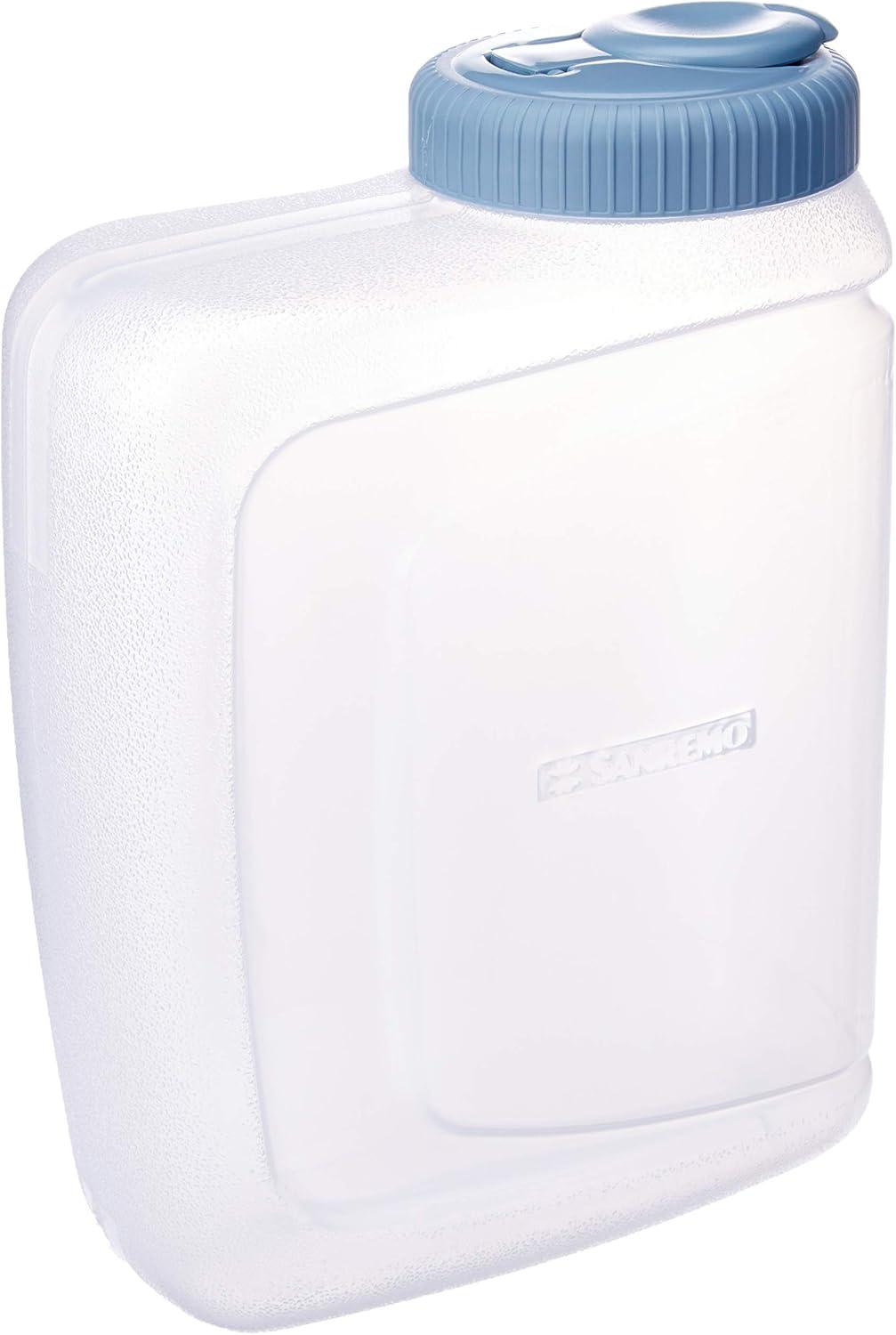 Sanremo - Porta Sabão em Pó Plástico para até 2 Litros, Linha Hydrus