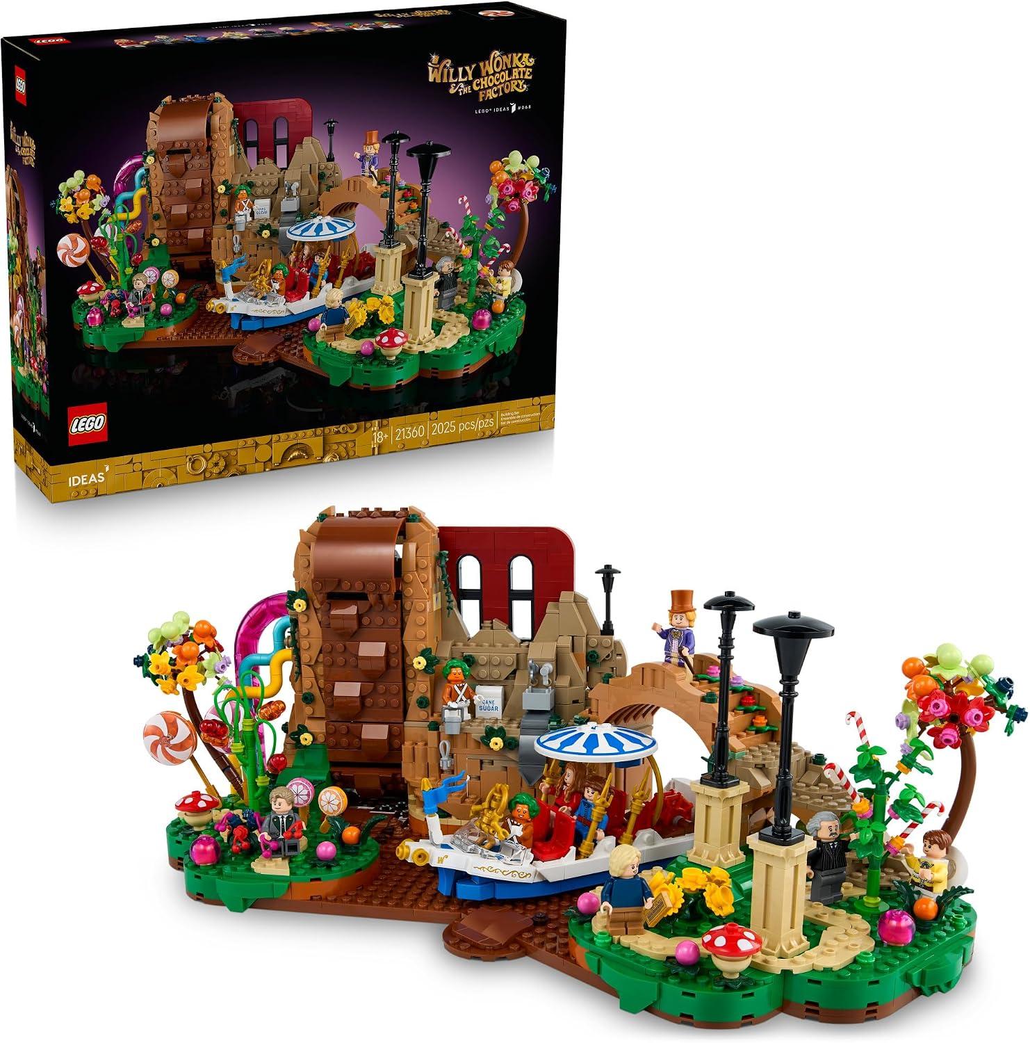 LEGO Ideas Willy Wonka e a Fábrica de Chocolate 21360 (2.025 Peças)
