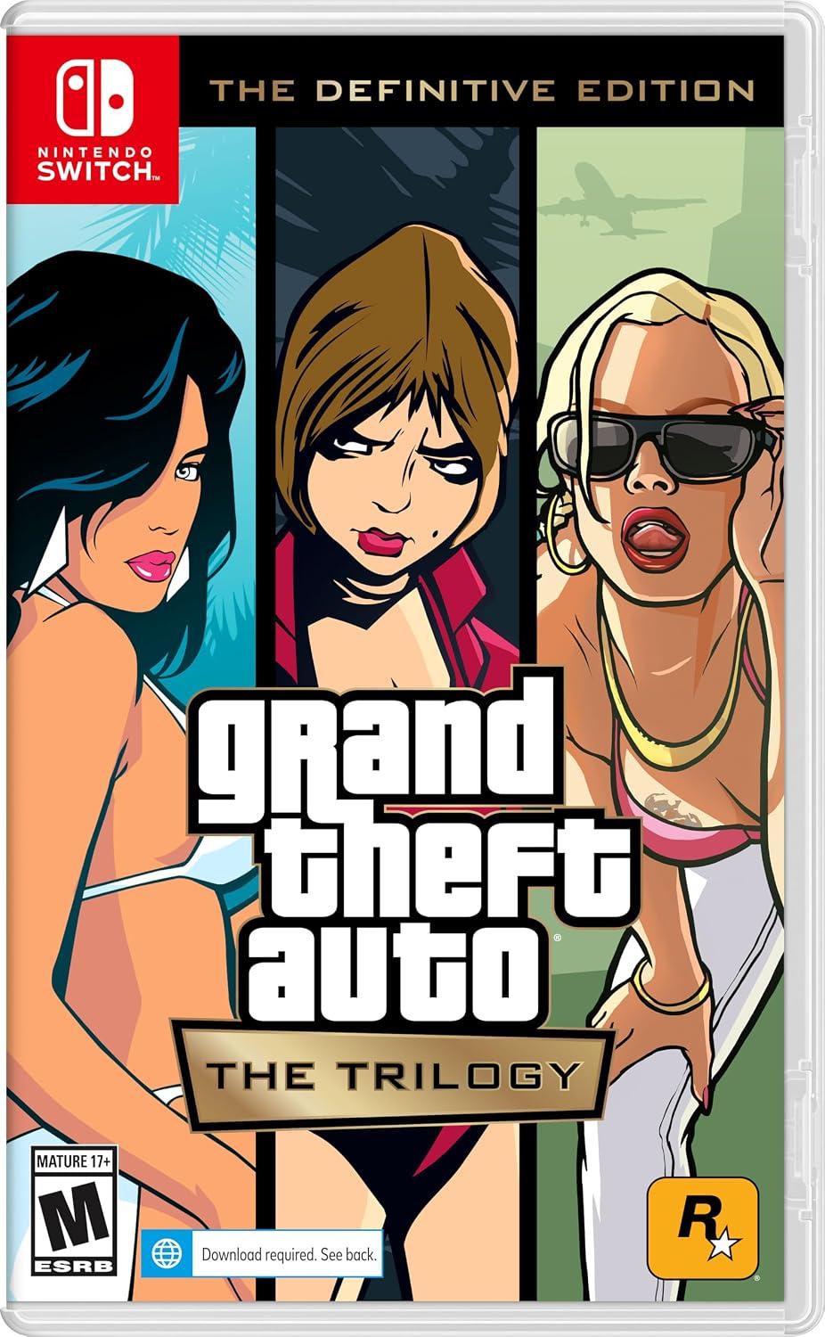 Grand Theft Auto: The Trilogy – The Definitive Edition - Nintendo Switch