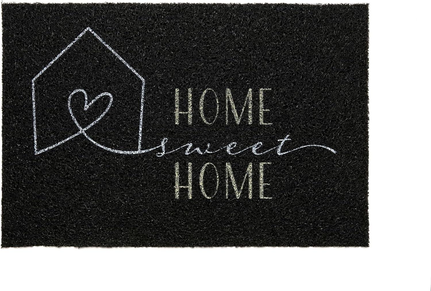 Kapazi Tapete Entrada 40x60cm Home Love Capacho Antiderrapante Vinil
