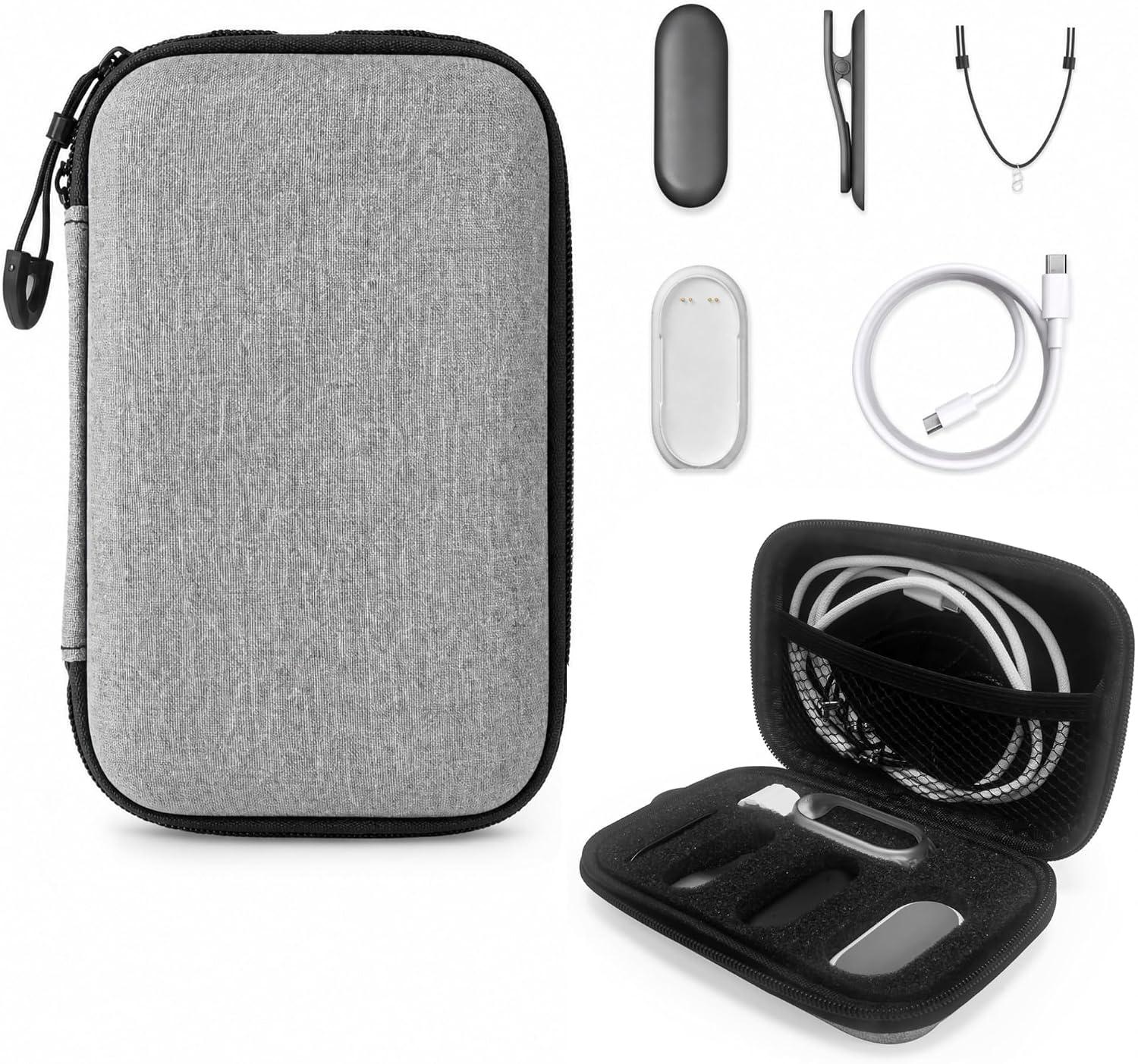 Capa Protetora FlexiCable para Plaud NotePin e NotePin S com Cordão Portátil