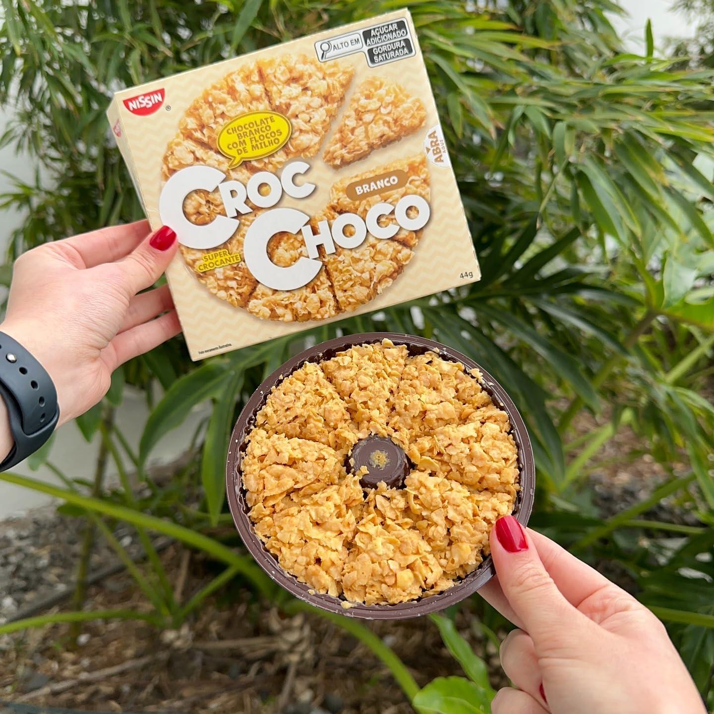 Croc Choco Chocolate Branco 44G Ccbc