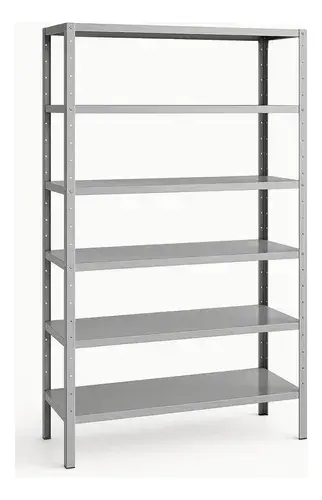 Estante De Aço Galvanizado 6 Prateleiras 198x90cm Resistente