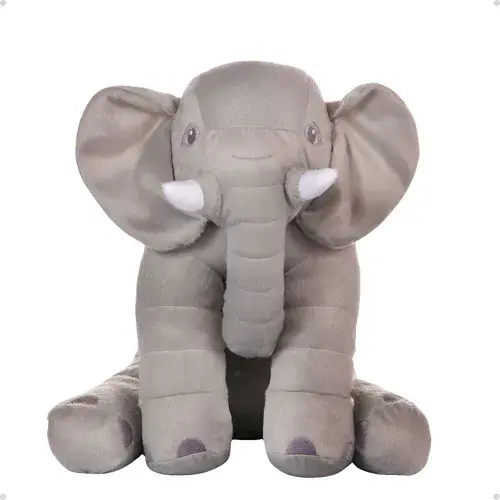 Almofada Elefante Gigante De Pelúcia Super Macio Brincar