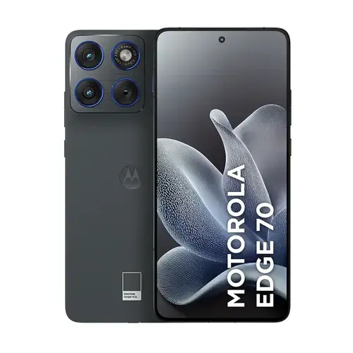 Smartphone Motorola Edge 70 5g - 256gb 24gb (8gb Ram+16gb Ram Boost), Ultrafino, 3 Cameras 50mp, Tela 1.5k Extreme Amoled 120hz - Preto