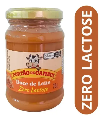 Doce De Leite Zero Lactose Portao De Cambui 215g