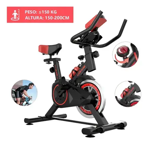 Bicicleta Ergométrica Spinning Love & Home 8kg 150kg