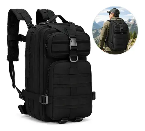 Mochila Tática Militar 30l Impermeável Reforçada Masculina