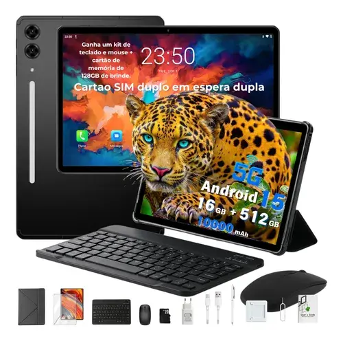 Tablet S10 Android 15 Dual Sim 5g 16gb+512gb+128gb 10000mah